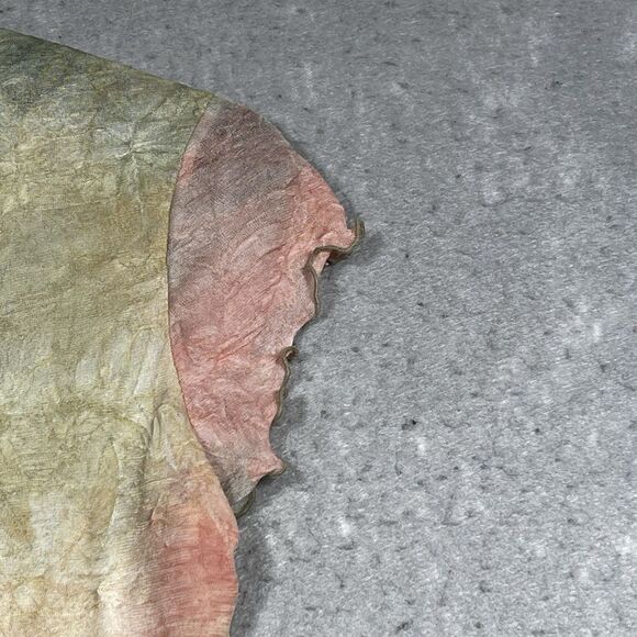 Y2k Bongo Shirt Size M Green Sheer Dark Grunge Fairy Witchy Artsy Whimsigoth - Picture 5 of 11